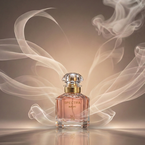 Spectra Mini No. 398 Eau De Parfum Spray 25ml, elegant bottle with floral and woody notes, compact size for portability