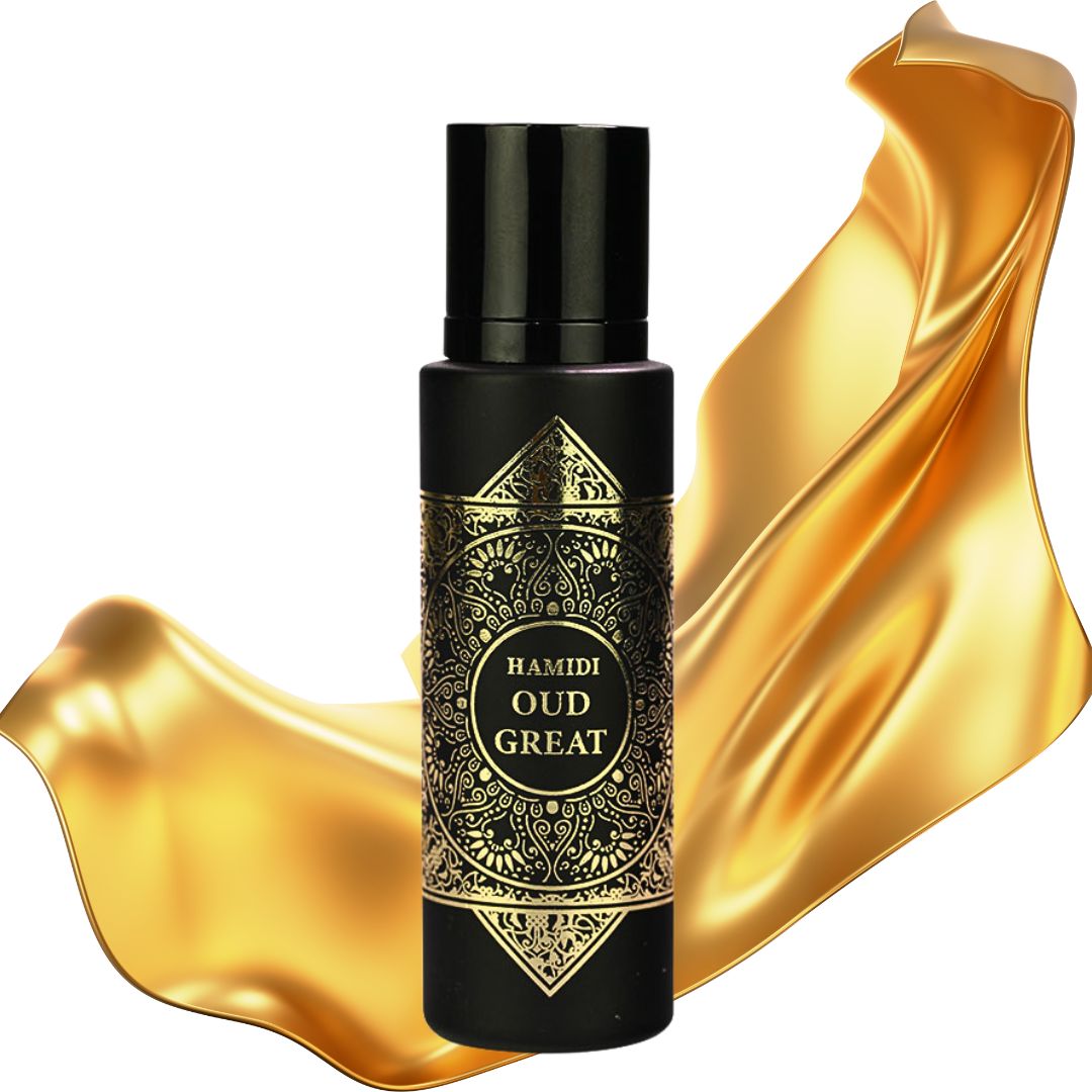 OUD GREAT Water Perfume Spray 30ML (1.01 OZ) By Hamidi | Elevate Your Senses With This Glorious Fresh Floral Scent. - Intense Oud
