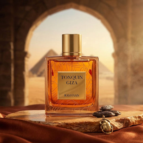 AUCTION Rayhaan Tonquin Giza Eau de Parfum Spray 100ml (3.4 oz) by Rayhaan (Velvet Pouch)