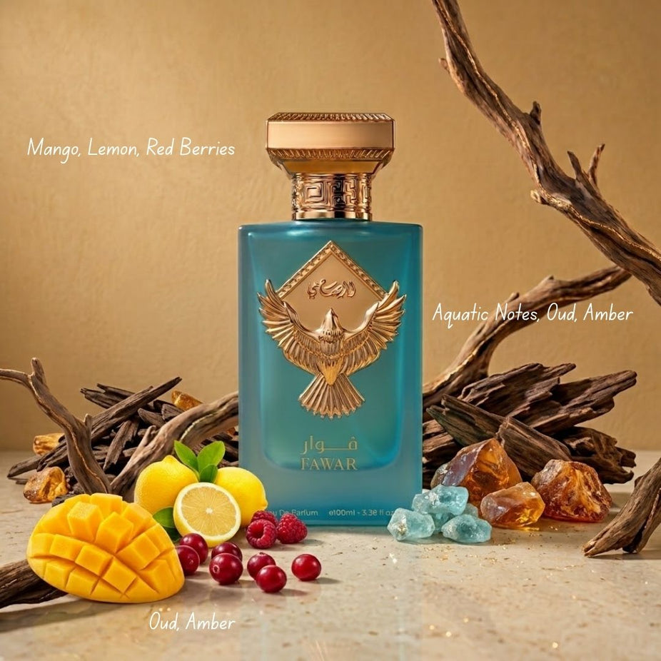 Fawar Eau de Parfum Spray 100ml (3.4 oz) by Rasasi
