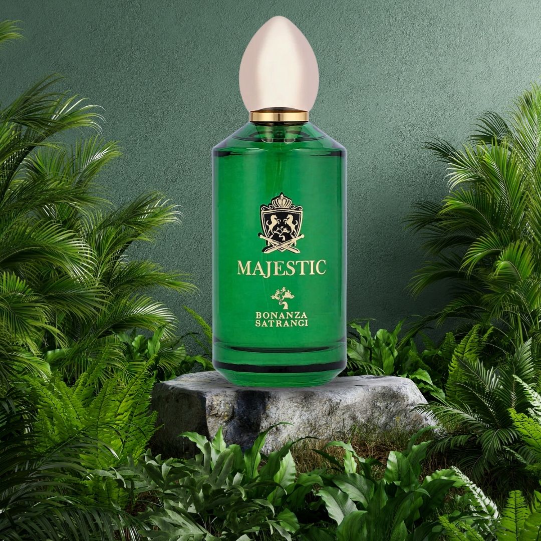 Majestic Pour Homme EDP Spray 100ML (3.4 OZ) by Bonanza Satrangi | Long Lasting, Musky, Woody, Floral, Luxurious Fragrance. - Intense Oud