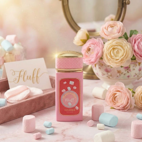 Marshmallow Fluff Eau De Parfum Spray 100ml (3.4 oz) By Hamidi (Velvet Pouch)