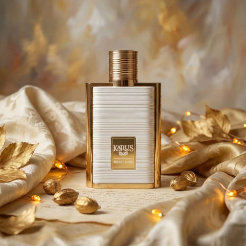 AUCTION Karus Secret Musk Eau de Parfum Spray 100ml (3.4 oz) by Khadlaj (Velvet Pouch)