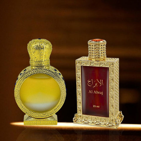 AL ABRAJ & SALSABEEL Perfume Oils CPO 25ML (0.8 OZ) By Hamidi | Exquisite Arabian Fragrances. (ULTIMATE BUNDLE) - Intense Oud