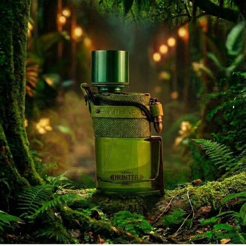 Hunter Jungle Eau de Parfum Spray 100ml (3.4 oz) by Armaf - Intense Oud
