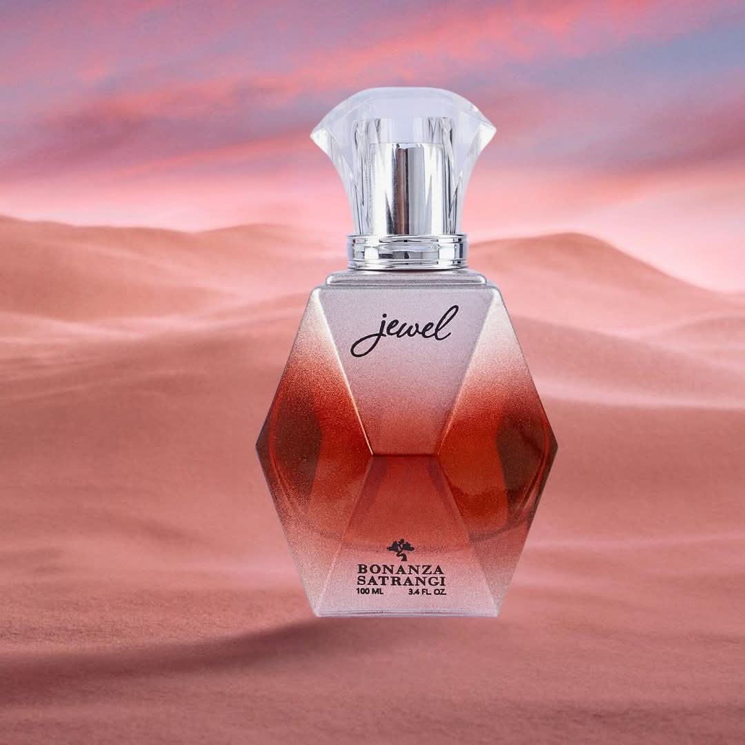 Jewel EDP Spray 100ML (3.4 OZ) by Bonanza Satrangi | Long Lasting, Floral, Oudy, Woody, Luxurious Fragrance. - Intense Oud