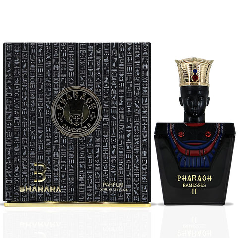 Pharaoh Ramesses II Eau De Parfum Spray 100ML (3.4 OZ) By BHARARA | Bold, Spicy & Deeply Smoky With A Luxurious Finish Of Oud, Leather & Vanilla. - Intense Oud