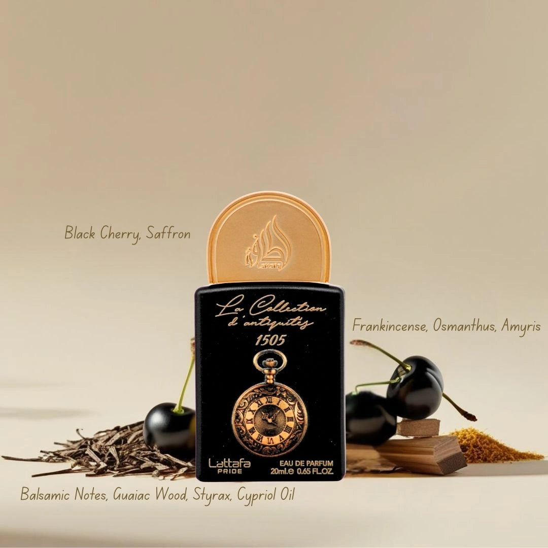 Lattafa Pride Eau de Parfum Gift Set Collection No.1 (5 x 20ml) | Five Scents, One Statement of Luxury (Gift Set) - Intense Oud