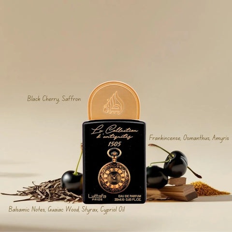 Lattafa Pride Eau de Parfum Gift Set Collection No.1 (5 x 20ml) | Five Scents, One Statement of Luxury (Gift Set) - Intense Oud