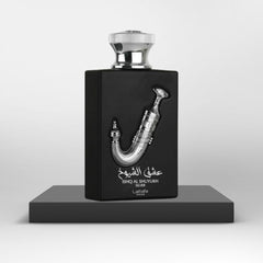 Ishq Al Shuyukh Silver EDP - 100mL (3.4 oz) by Lattafa Pride - Intense Oud