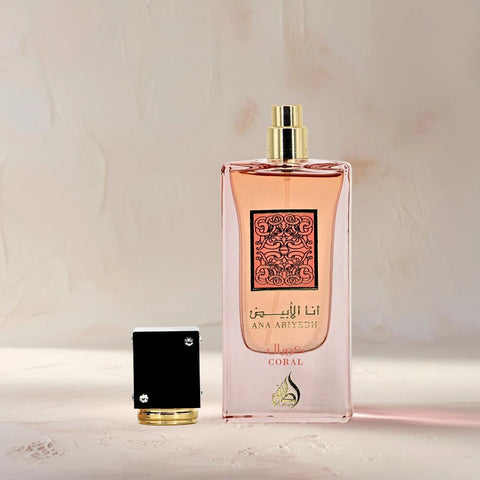 Ana Abiyedh Coral Eau de Parfum Spray 60ml (2.0 oz) by Lattafa | A Tropical Escape in Every Spritz - Intense Oud