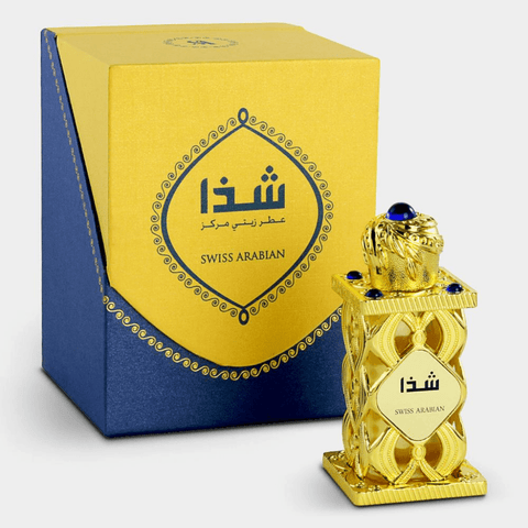Shadha Perfume Oil - 18 ML (0.61 oz) by Swiss Arabian - Intense oud