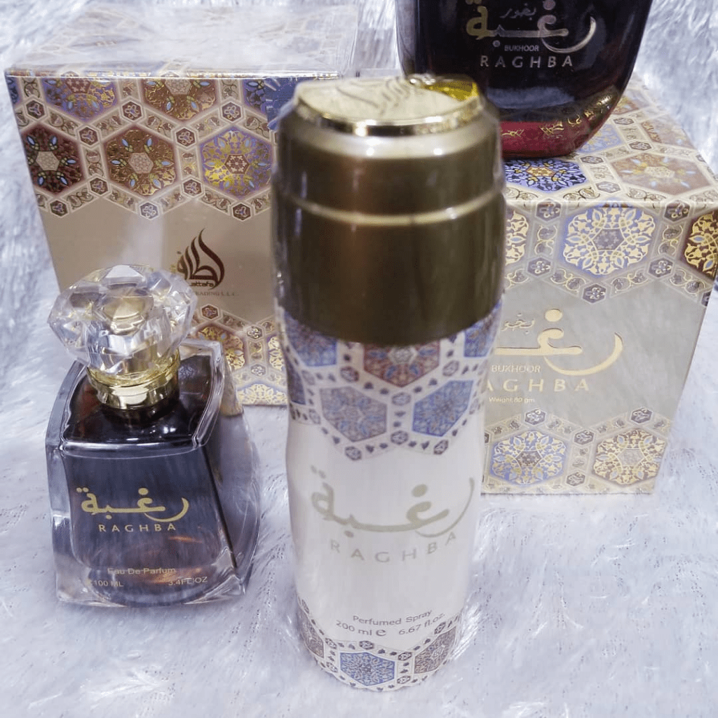 Raghba Deodorant - 200ML (6.7 oz) by Lattafa - Intense oud