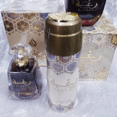 Raghba Deodorant - 200ML (6.7 oz) by Lattafa - Intense oud
