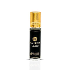 6PCS Saheb Roll-On Perfume Oil - CPO 10ML (0.34OZ) by Ard Al Zaafaran | Long Lasting, Miniature Perfume Oil For Men & Women. (Pack Of 6) - Intense Oud
