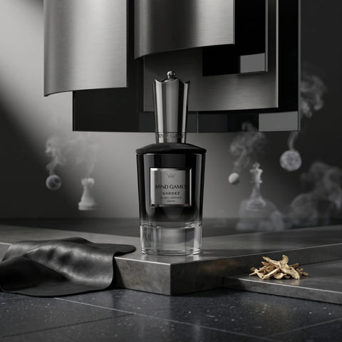 Mind Games Gardez Extrait de Parfum 100ml EDP bottle with elegant packaging and sleek design.