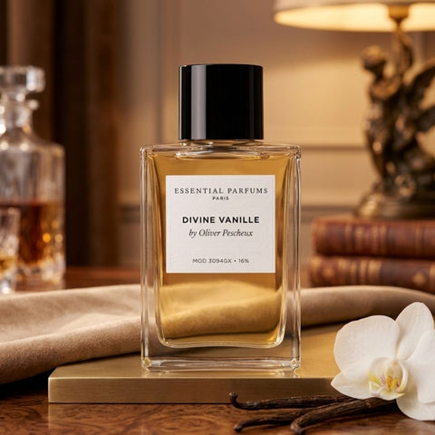 Divine Vanille by Olivier Pescheux Eau de Parfum Spray 100ml (3.4 oz) by Essential Parfums