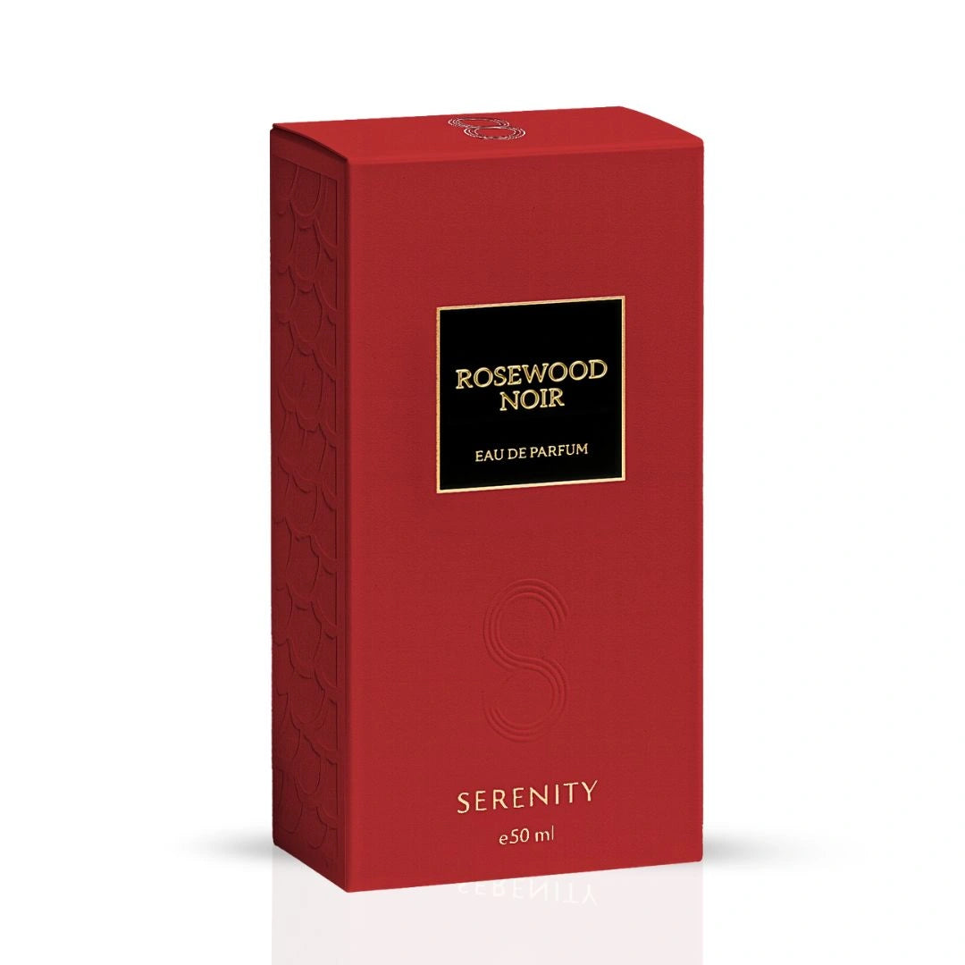 Rosewood Noir Eau de Parfum Spray 50ml (1.7 oz) by Serenity | Deep, Floral & Unforgettable - Intense Oud