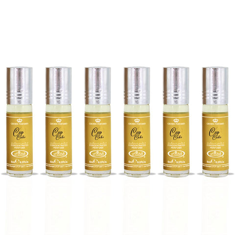 Cupcake Perfume Oil CPO 6ML (0.2 OZ) By Al Rehab | Citrus, Creamy Vanilla & Amber For A Cozy, Sweet Finish. (Pack Of 6) - Intense Oud
