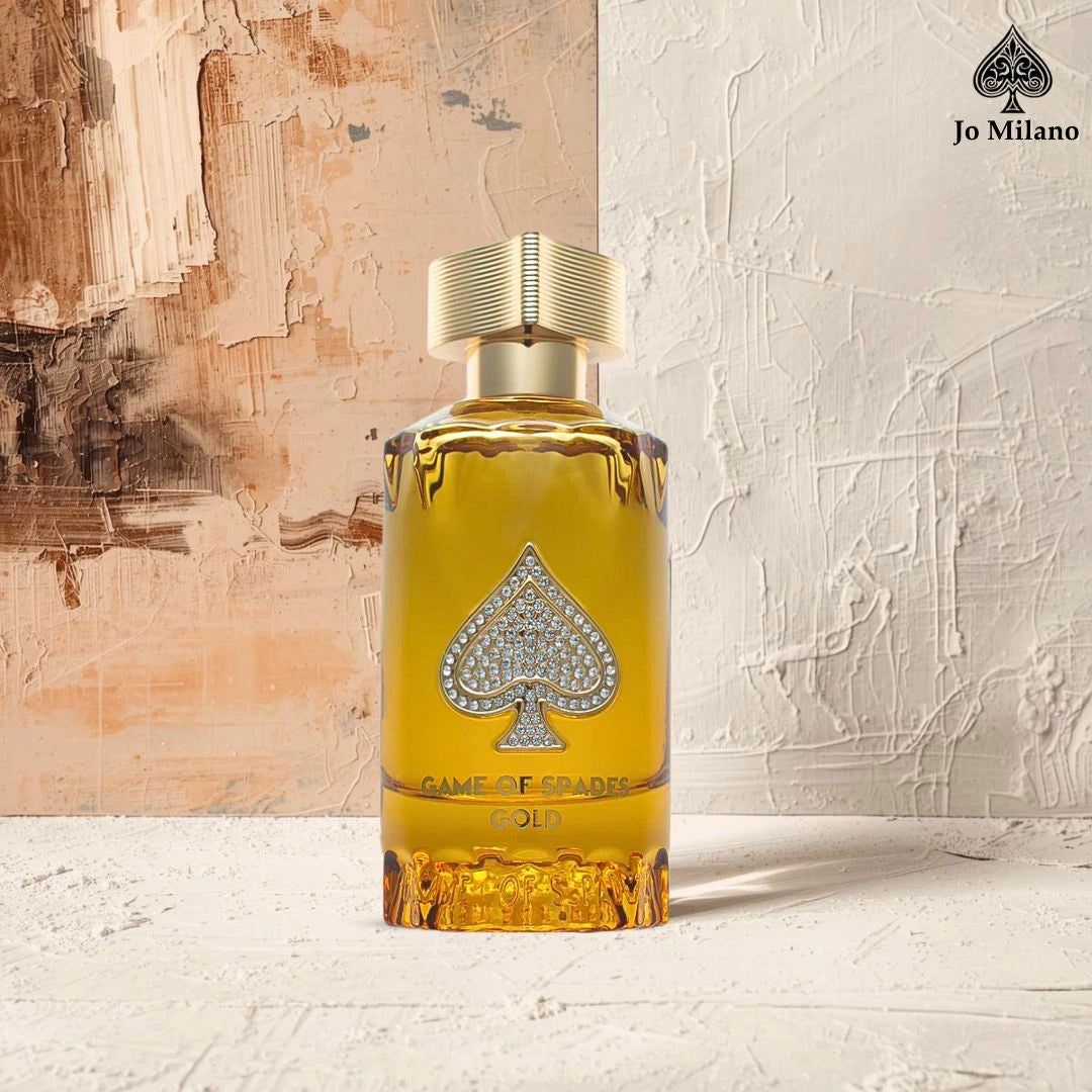 Game Of Spades Gold Parfum Spray 100ml (3.4 fl oz) by Jo Milano Paris - Intense Oud