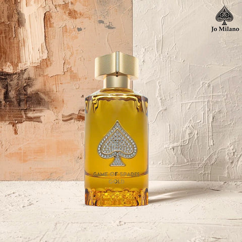 Game Of Spades Gold Parfum Spray 100ml (3.4 fl oz) by Jo Milano Paris - Intense Oud