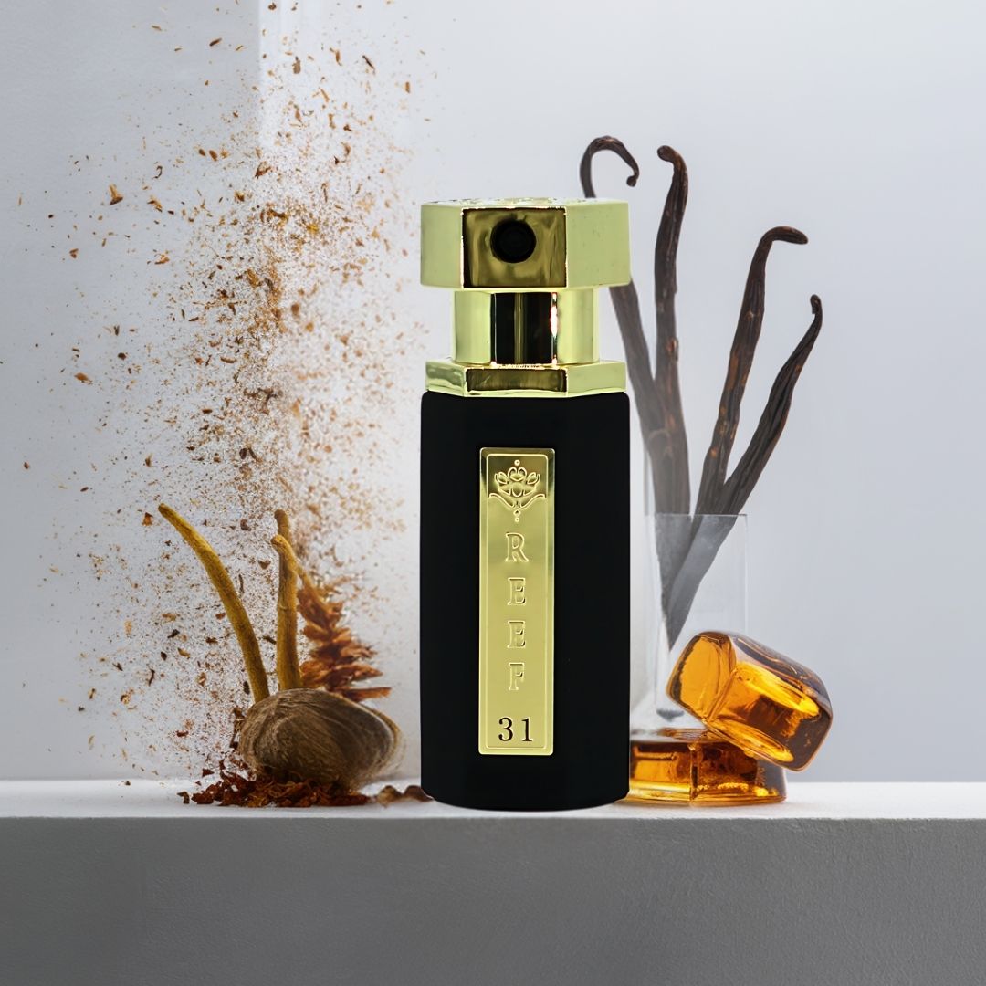 MINI Reef 31 EDP Spray 15ML (0.50 OZ) by Reef Perfumes | Long Lasting & Luxurious Fragrances. - Intense Oud