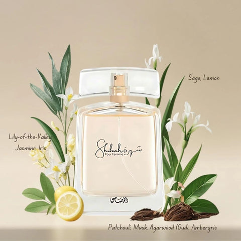 Shuhrah & Shuhrah Sensuelle Pour Femme Eau de Parfum Sprays 90ml (3.0 oz) by Rasasi | Floral Elegance Meets Sensual Sophistication (Bundle) - Intense Oud