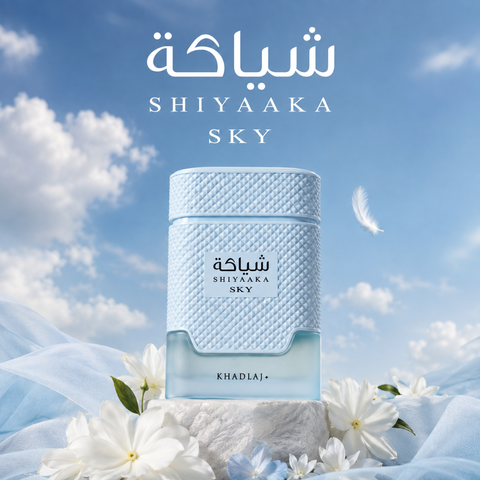 Shiyaaka Sky Eau de Parfum Spray 100ml (3.4 oz) by Khadlaj