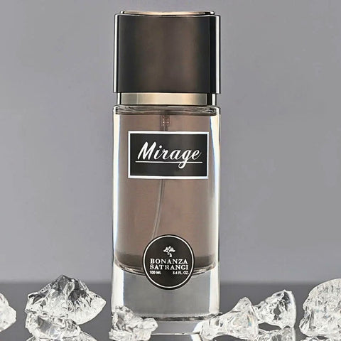 Mirage EDP Spray 100ML (3.4 OZ) by Bonanza Satrangi | Long Lasting, Fruity, Floral, Refreshing, Musky, Luxurious Fragrance. - Intense Oud