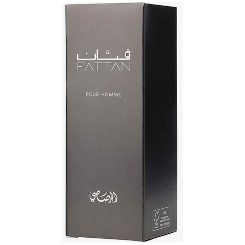 Fattan for Men EDP - Eau de Parfum 50 ML (1.7 oz) by Rasasi - Intense oud
