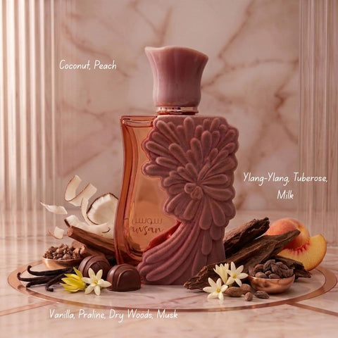 AUCTION Sawsan Eau de Parfum Spray 100ml (3.4 oz) by Ard Al Zaafaran (Velvet Pouch)