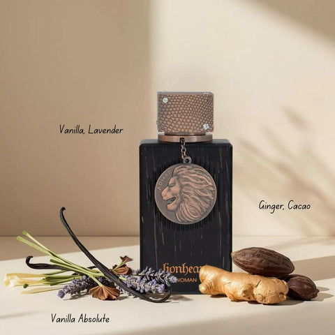 Armaf Club De Nuit Lionheart men and women Eau de Parfum sprays in 100ml bottles, displayed together in a bundle.