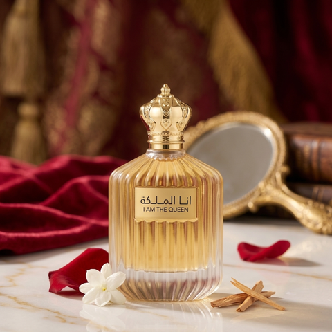 AUCTION I am the Queen EDP for Women - 100mL (3.4oz) by Ard Al Zaafaran (Velvet Pouch)