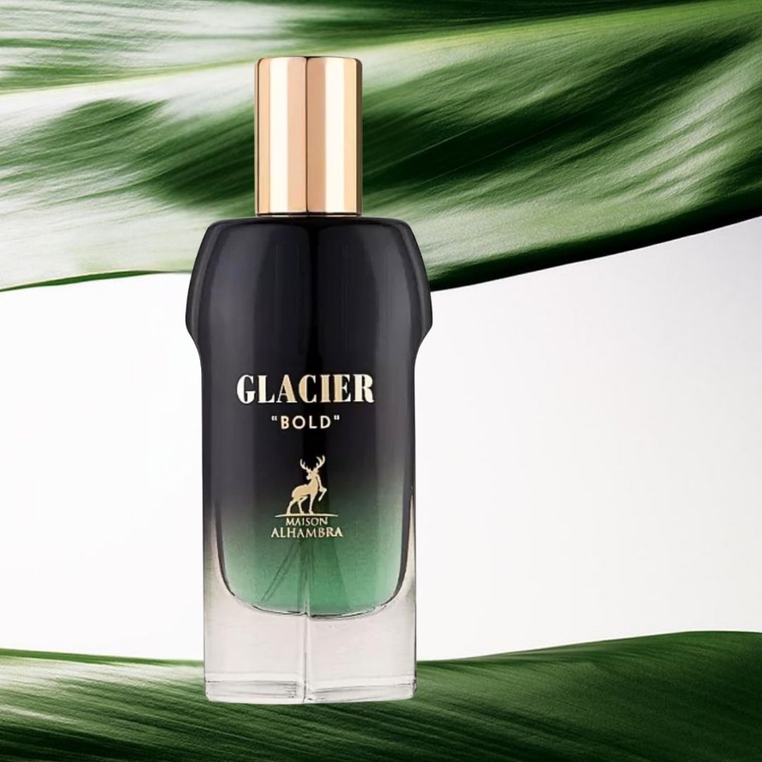 Glacier Bold Eau De Parfum Spray 100ML (3.4 OZ) By Maison Alhambra | Long Lasting, Tropical, Spicy, Luxurious Fragrance. - Intense Oud