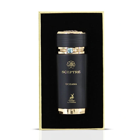 Sceptre Oceana Eau de Parfum Spray 100ml (3.4 oz) by Maison Alhambra | Where Vanilla Dreams Meet Oud’s Reign - Intense Oud