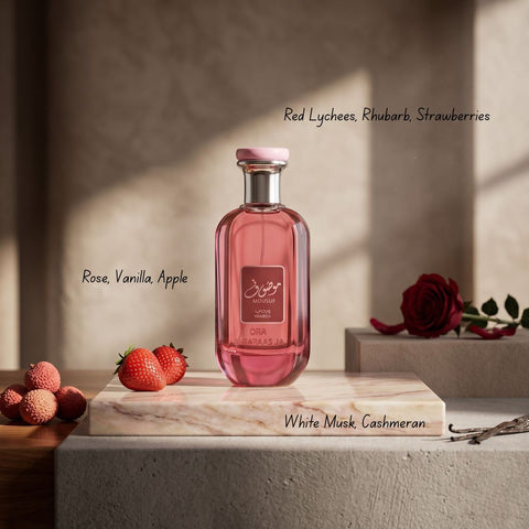 Mousuf Wardi By Ard Al Zaafaran & Eshal Musk By Paris Corner Eau De Parfum Sprays 100ml (3.4 oz) (Bundle)