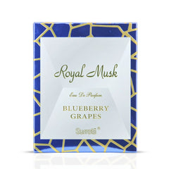 Royal Musk Blueberry Grapes EDP 100ML (3.4 OZ) by SURRATI, Exotic Fragrances for Men & Women. - Intense Oud