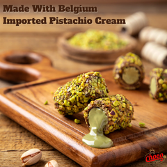 Dubai Choco-Stick Pistachio By Intense Delish | Rich Chocolate, Nutty Crunch, Pistachio Perfection. (BOX OF 6) - Intense Oud