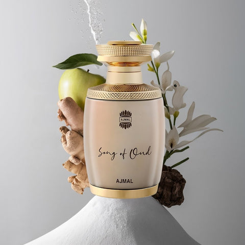 Song of Oud EDP Spray 75ML (2.5 OZ) by AJMAL | Long Lasting, Luxurious, Floral Elegance, Timeless Signature Scents. - Intense Oud