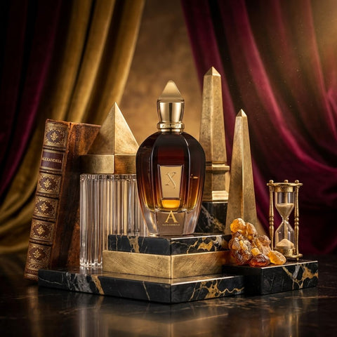 Xerjoff Alexandria II Parfum Spray 100ml bottle with elegant packaging and luxurious fragrance presentation.