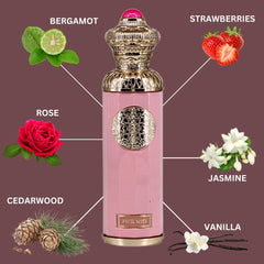 HERITAGE COLLECTION - PINK MISS Eau De Parfum Spray 140ML (4.7 OZ) By Surrati | A Playful Fruity-Floral Scent With An Elegant Finish. - Intense Oud