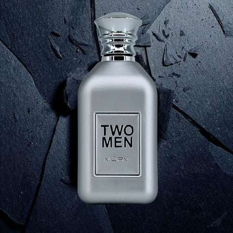 Two Men Eau De Parfum Spray For Men 100ML (3.4 OZ) By Vurv | A Bold Mix Of Tangy Fruits, Refreshing Spices, & A Rich, Smoky Base. - Intense Oud