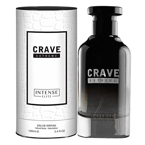 Crave Extreme For Men EDP - Eau De Parfum 100 ML (3.4 Oz)  I By Intense Elite - Intense oud