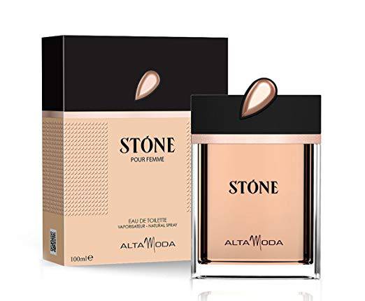 Stone for Women EDT- 100 ML (3.4 oz) by Alta Moda (BOTTLE WITH VELVET POUCH) - Intense oud