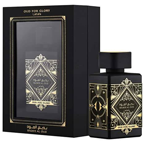 Bade'e Al Oud for Glory & Badee Al Oud Amethyst EDP-100ml by Lattafa - Intense oud