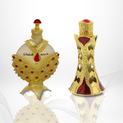 Hareem Al Sultan Perfume Oil - 35 ML & Azaari CPO 17Ml by Khadlaj - Intense Oud
