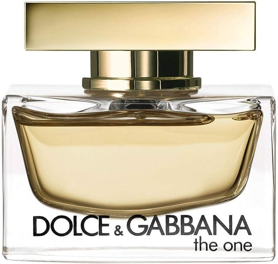 Dolce & Gabbana The One for Women Eau De Toilette 50ml bottle with elegant packaging and floral accents.