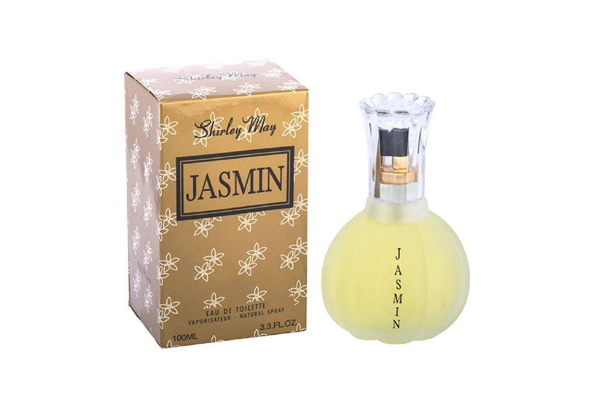 Jasmin for Women EDT- 100 ML by Shirley May (WITH POUCH) - Intense oud