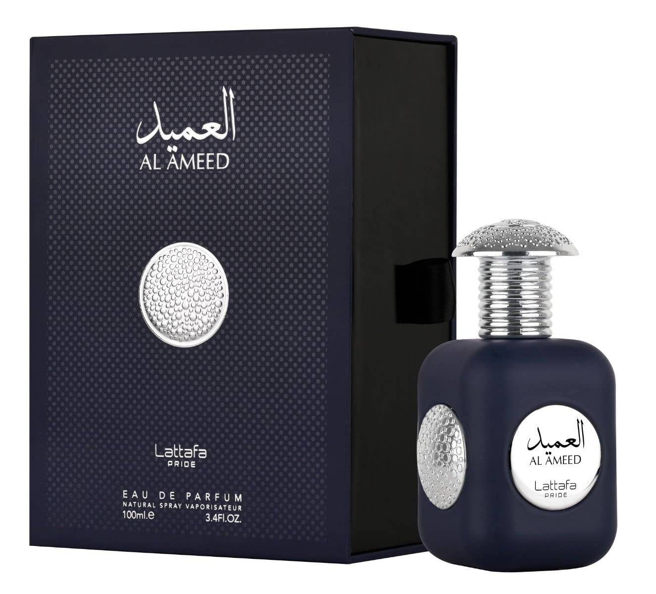 Al Ameed EDP - 100mL (3.4 oz) by Lattafa Pride - Intense oud