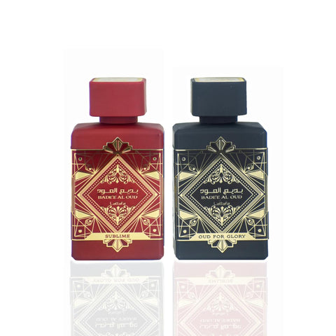 Bade'e Al Oud & Bade'e Al Oud Sublime EDP -100Ml (3.4Oz) by Lattafa Perfumes - Intense Oud